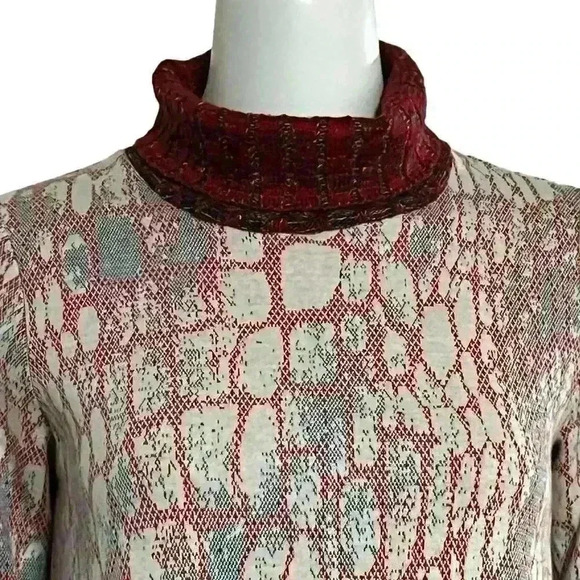 Maeve Anthropologie Suma Turtlrneck Knit Dress Size XS - Picture 8 of 11